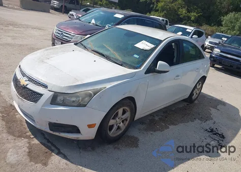 2013 Chevrolet Cruze 1Lt Auto из США, поврежденный, VIN 1G1PC5SBXD7299584